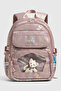Celorina 3-Piece School Bag Set Orthopedic, Thermal Insulated Lunch Bag, Pen Holder, Dried Rose - 2