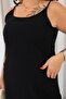 Plus Size Muslin Fabric Dress with Lace Detail and Pockets - 8
