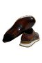 Brown Lace-Up Genuine Leather Men's Shoes - 2