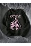Katseye Printed Crew Neck 100% Cotton Kids Sweatshirt