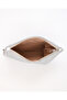 Women's Silver Embossed Portfolio & Clutch Bag - 7