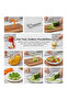 Stainless Steel Peeler & Vegetable Slicer – Dual Blade Cutter for Carrots, Potatoes, Zucchini, Cucumbers, Fruits & Salad Garnish – Multifunctional Kitchen Tool with Sharp Blades - 3