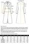 Oversize Low Sleeve Double Breasted Coat Black 3173 - 8