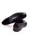Brown Laceless Genuine Leather Men's Shoes - 2