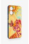 Vivo Y05 4g Compatible Tiger of the Sun Patterned Silicone Case - 3