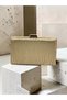 Gold Gold Dore Striped Laser Patterned Women's Evening Dress Bag Wedding Engagement Graduation - 3