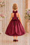 263 Girls' Tulle Evening Dress with Pearl Detail - 2