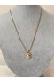 Pearl Detailed Shell Steel Necklace - 3