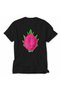 Unisex Brave Dragon Fruit Back Print T-Shirt - Black - 6