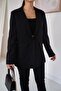 Black Jacket and Trousers Set - 4