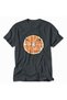 Citrus Patterned Graphic Printed T-Shirt - Smoked - 5