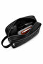 Men's Handbag Puffy Leather Daily Bag Black-2 - 3