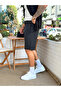 Grass Detailed Parachute Fabric Shorts - 3