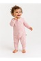 Baby Puffy Love Theme Baby Girl Zippered Jumpsuit 31033 - 2