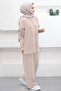 6352 - Stylish and Comfortable Women's Set with Manu Garnili Cufflinks and Soft Knitted Fabric - 3