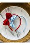Women's 2-Piece Bow Maternity Crown & Satin Ribbon Crown Hair Band - 2