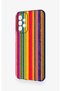 Samsung A23 Compatible Colorful Patterned Silicone Case - 3