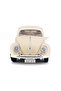 Feyza Toy |   1:18 Scale Volkswagen Kafer Beetle 1955 Cream Model Car 25cm. |   3+ Years Old |   1 Piece |   Fine Motor Skill and Hobby Model - 5