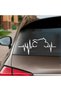 Motor Rhythm Vehicle, Car, Auto, Motorcycle, Helmet, Laptop, Glass Sticker 18X8 cm