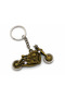 Vintage Motorcycle Figured Metal Keychain – Stylish Accessory for Motor Enthusiasts - 3