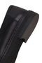 Women's Black Thick-Soled Tasseled Leather Loafer Af450009Dv - 8