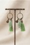 Handmade Authentic Earrings with Tassel Detail