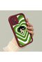 Samsung Galaxy A51 Compatible Case Camera Protective Cartoon Pattern Maroon Lover Couple Silicone Phone Case - 3