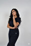 زي طبي أسود للنساء - 2