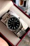 Men's wristwatch steel band 2 years warranty waterproof boxed - 2