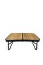 60CM Foldable Camping Table Portable Low Picnic Table Compact Outdoor Table for Beach BBQ Fishing Travel - 2