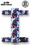 H Type Single Breast Collar Adjustable Printed