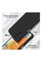 Samsung Galaxy A32 Compatible Silicone Case - Pastel Color Tone Flexible Cover with Camera Protection - Black - 4