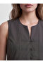 I Zero Roba Collar Ornate Buttoned Women's Classic Vest from Freezen Store - 4