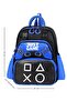A Quality Gamer Blue Kindergarten Daycare Daily Use Boys' Backpack Waterproof with 2 Water Bottle Compartments 153 - 4