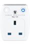 Single Socket Surge Protected Power Adaptor with Two USB Charging Points - Gloss White 3 - 2