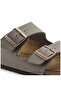 Men's Stone Faux Leather Slippers - 6