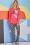 Women's Pajama Suit Long Sleeve 1365