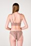 Cupless Lace Bralette Bra Set - 4