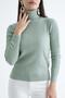 Women's Ribbed Fisherman Sweater - 2