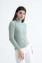 Women's Ribbed Fisherman Sweater - 4