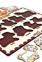 Wooden Turkish Farm Animals+forest Animals-vegetables-figures Set of 4 Educational-tutorial Puzzle - 7