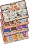 Wooden Turkish Farm Animal.+forest Animal.-shapes-numbers Set of 4 Educational-tutorial Puzzle
