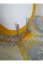 Yellow Coral Patterned Runner (4 Light Yellow Pads) - 3