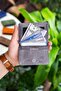 Garbali Magnet Crazy Leather Gray Unisex Card Holder Wallet - 3