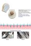 Soft Silicone Gear Scalp Massage Shampoo Shower Brush Adult Children Pet - Wood - 7