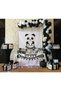 Best 50 Metallic Party Balloons (White, Pastel Black) + Balloon Chain Gift