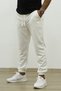 White Men's Tracksuit Solid Color
