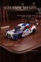 1:24 Bmw M4 Gts Metal Model Car Collectible Toy Licensed