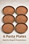 Brown Sparkling Glass Cake Plate with 6 Gold Edges - - 3