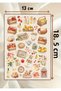 Summer Picnic Sticker Book |   Planner Journal Agenda Scrapbook Set Sb0010 - 3